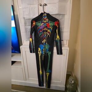 Multicolor Skeleton Jumpsuit
